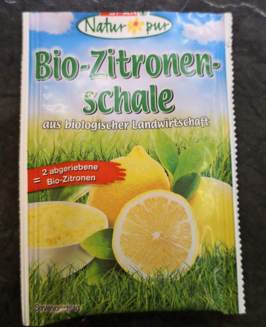 Fotografie - Bio-Zitronen-Schale Spar Natur pur