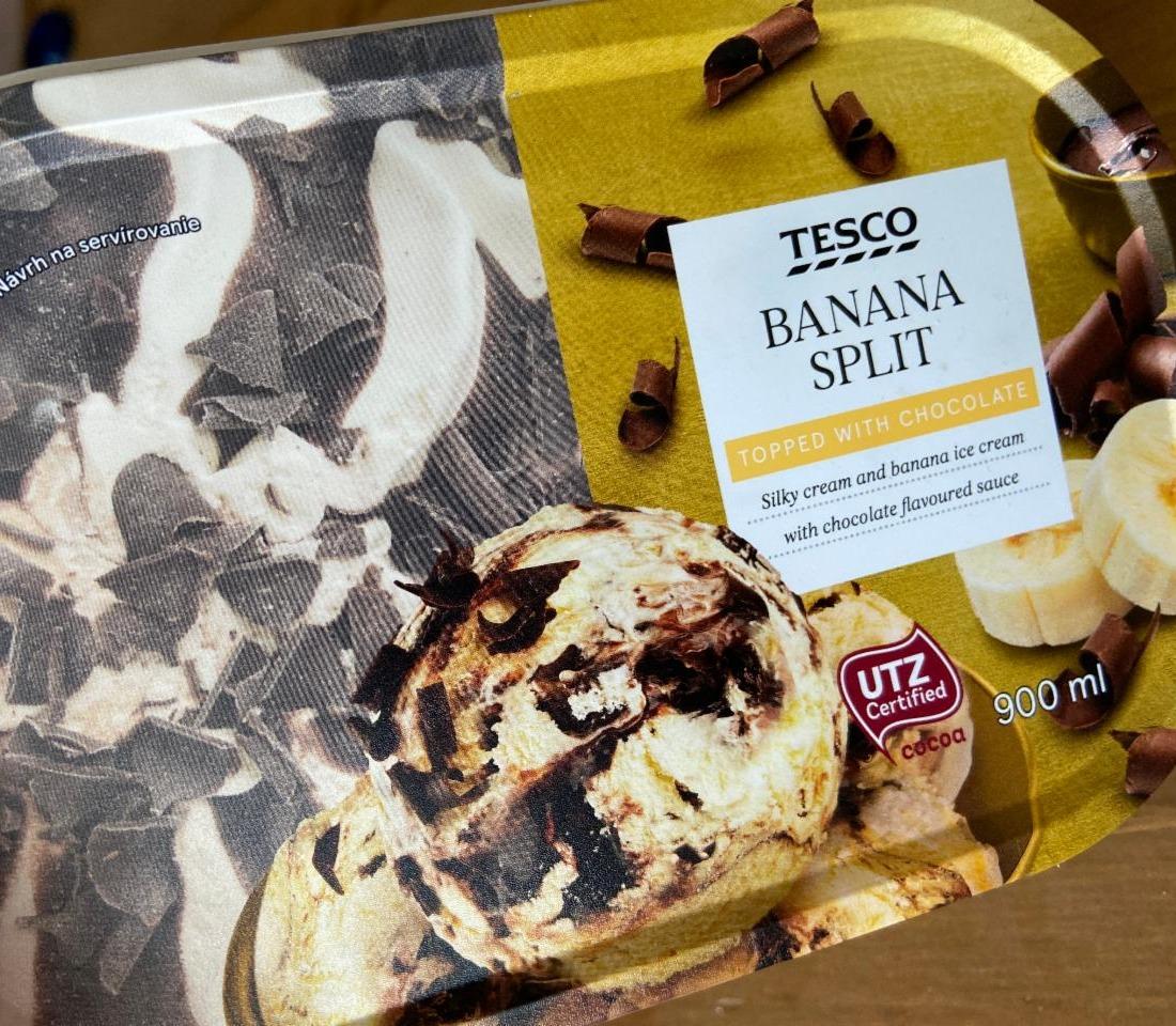 Fotografie - Banana split Tesco