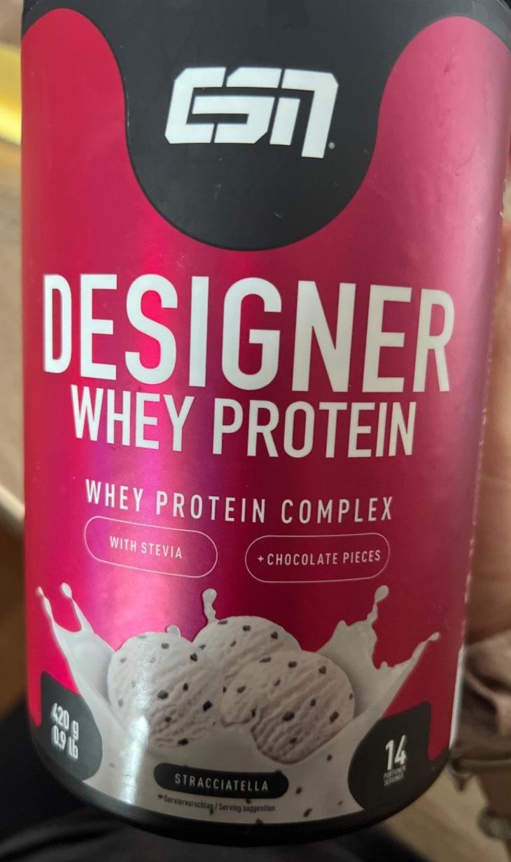 Fotografie - Designer Whey Protein Stracciatella ESN