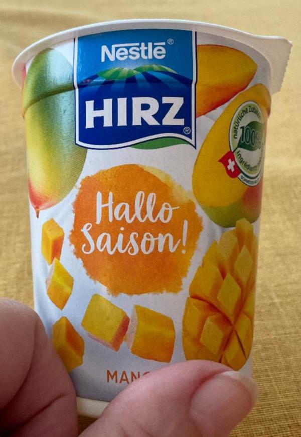 Fotografie - Hallo Saison! Mango Nestlé Hirz