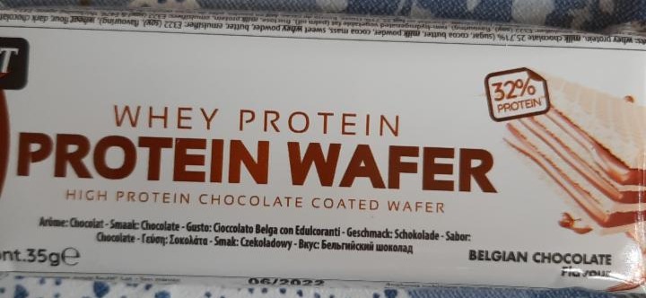 Fotografie - Protein wafer belgian chocolate
