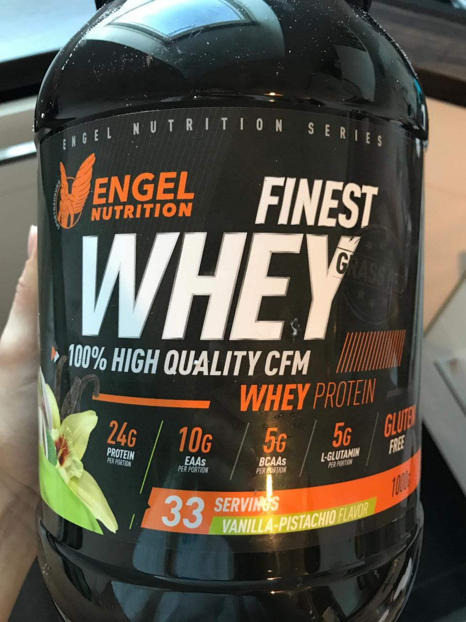 Fotografie - Finest Whey Vanilla-Pistachio Engel Nutrition