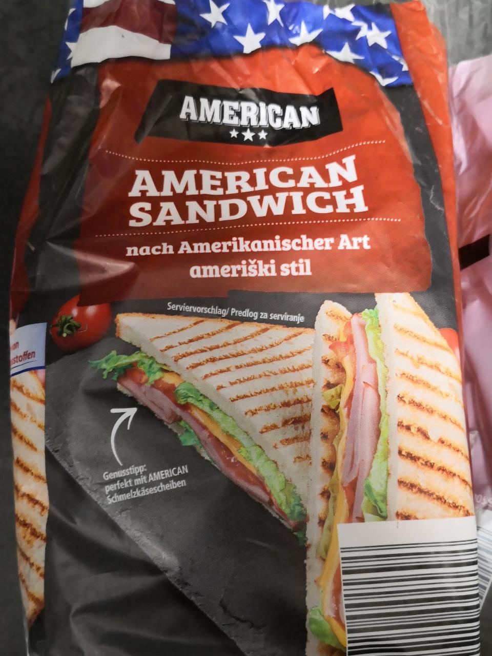 Fotografie - American sandwich Vegan