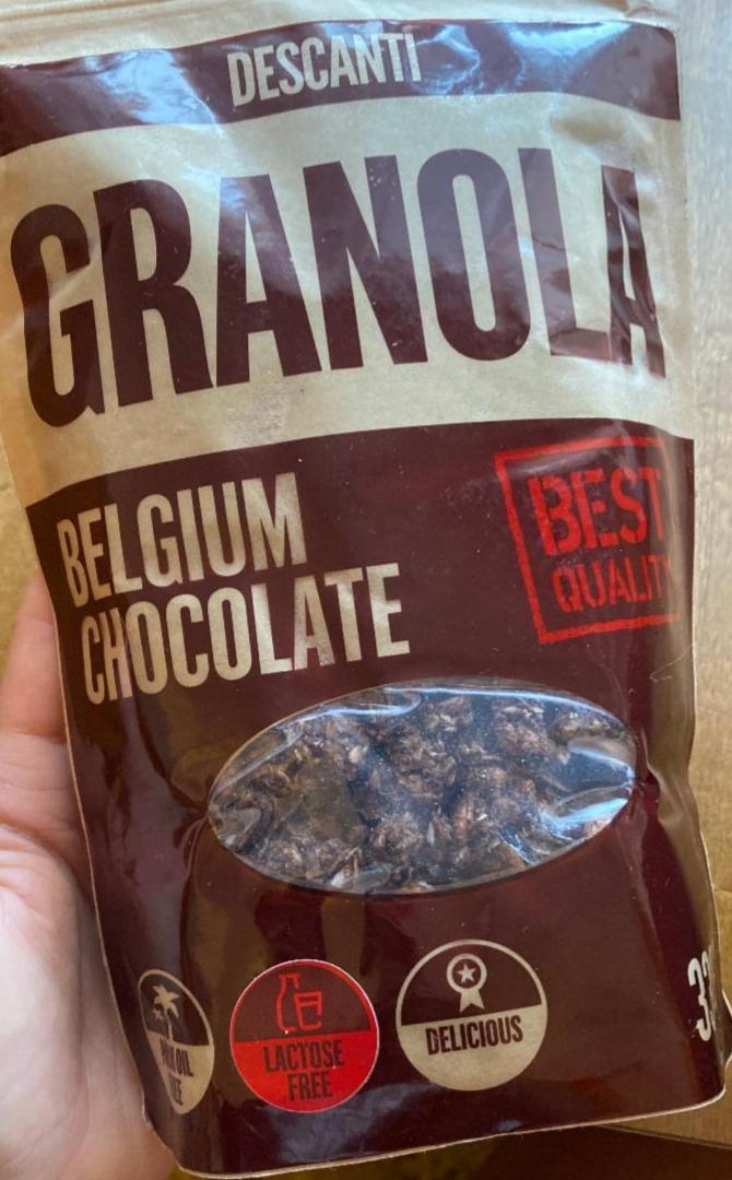 Fotografie - Granola Belgium Chocolate Descanti
