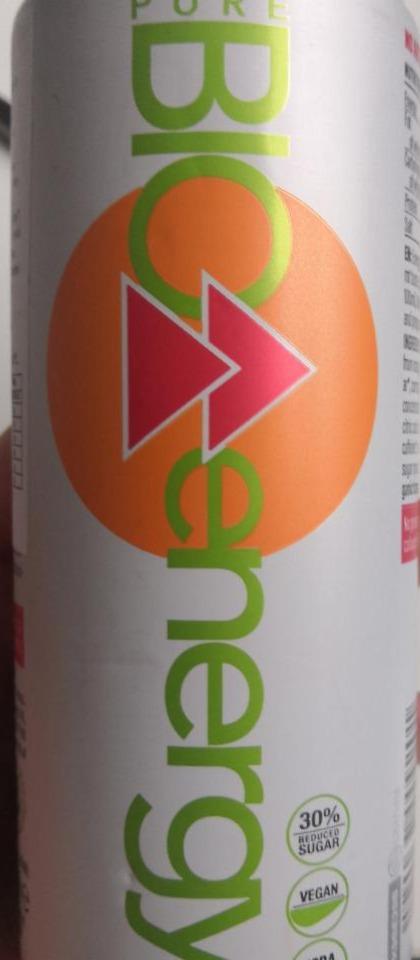 Fotografie - Pure Bio Energy Drink, 30% less sugar Rinnovare