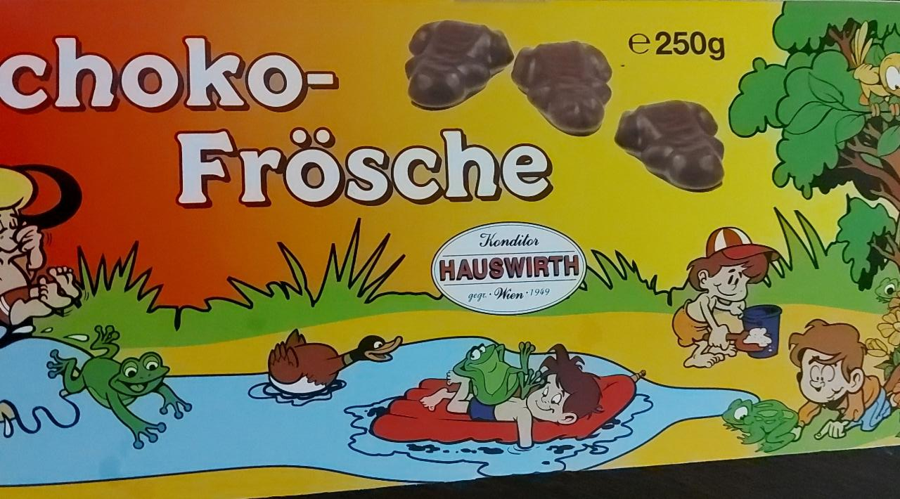 Fotografie - schoko frosche