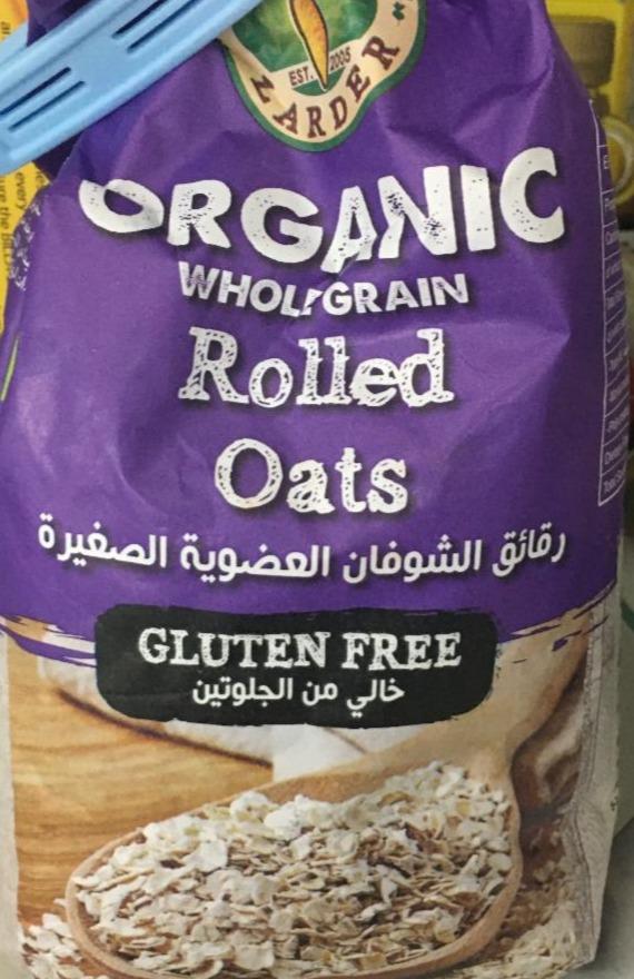 Fotografie - Organic Whole Grain Rolled Oats Gluten Free Organic Larder