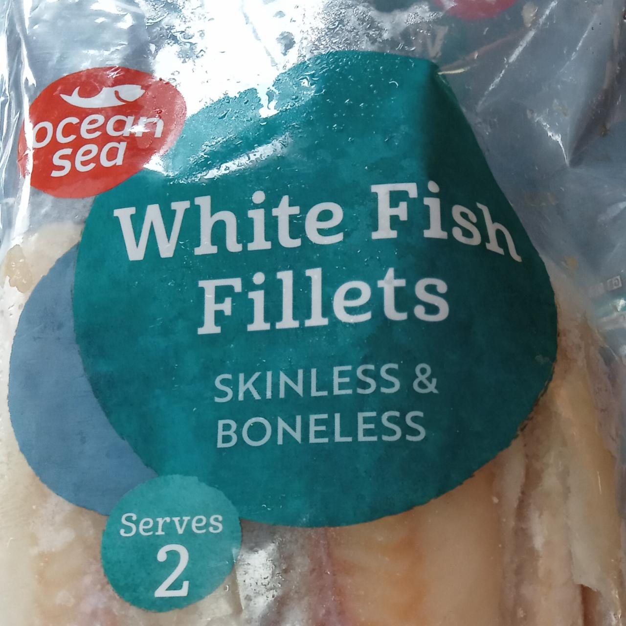 Fotografie - White Fish Fillets Ocean Sea