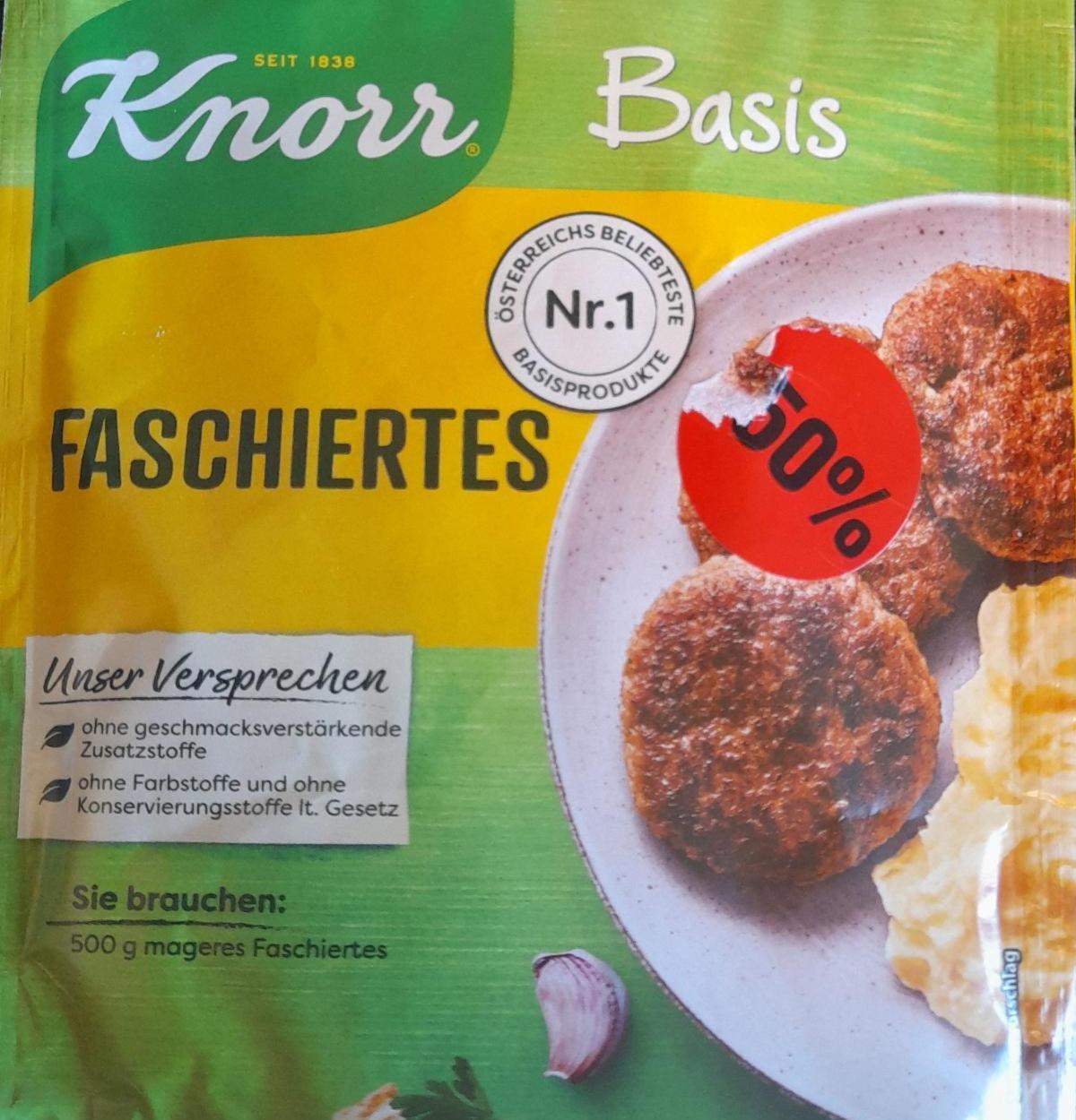 Fotografie - Faschiertes Knorr Basis