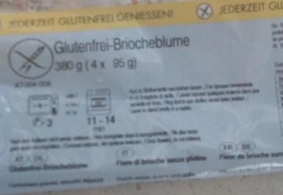 Fotografie - briocheblume glutenfrei