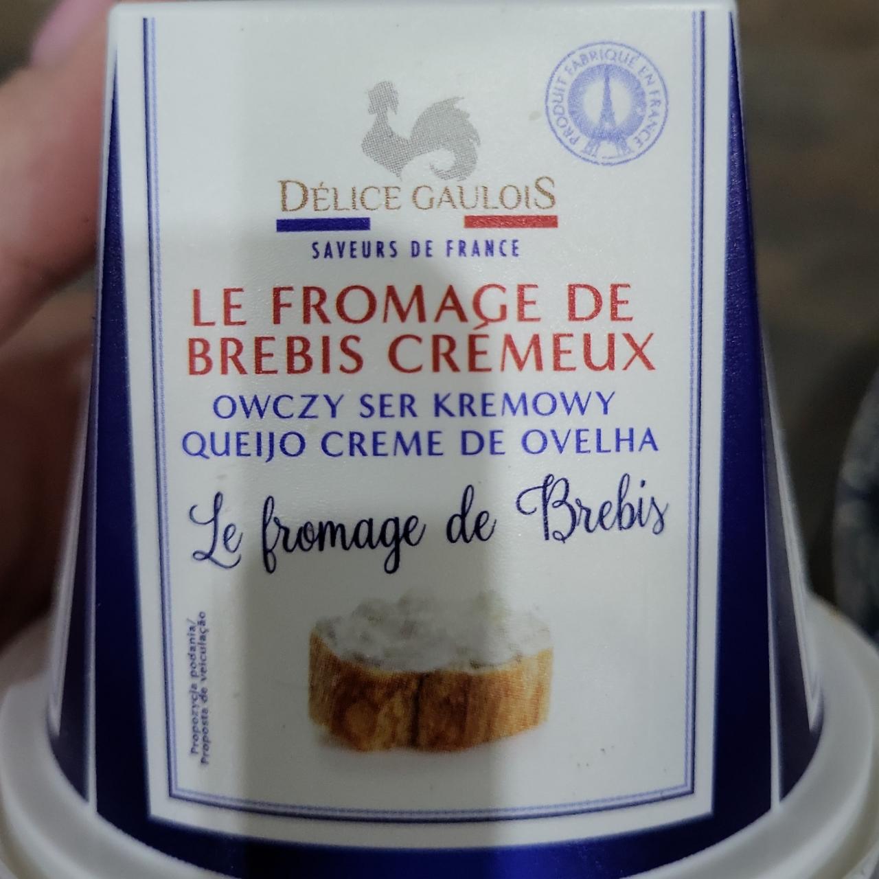 Fotografie - Le fromage de brebis cremeux owczy ser kremowy Délice Gaulois