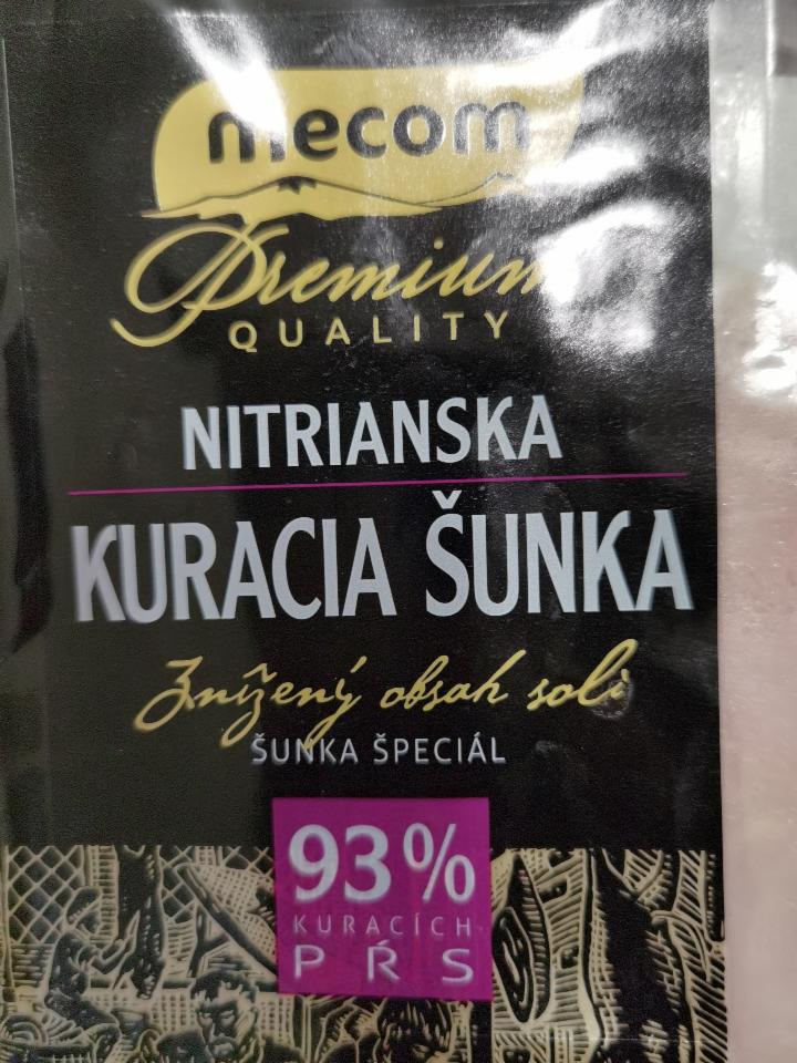 Fotografie - Nitrianska kuracia šunka premium