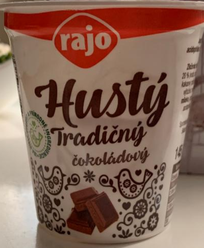 Fotografie - rajo jogurt hustý tradičný čokoládový