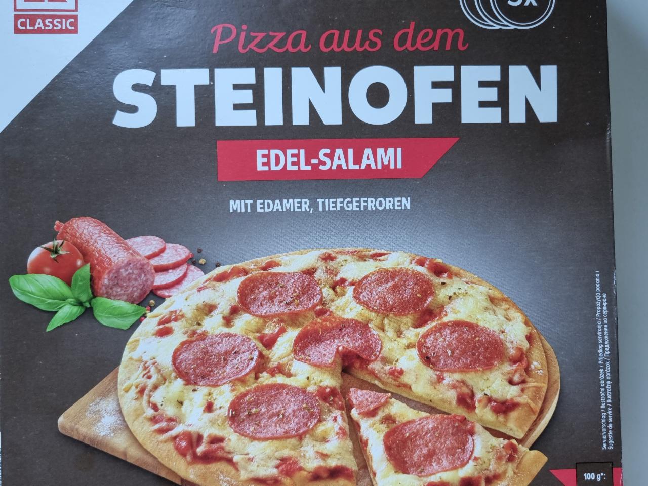 Fotografie - Pizza Steinofen Edel-Salami K-Classic