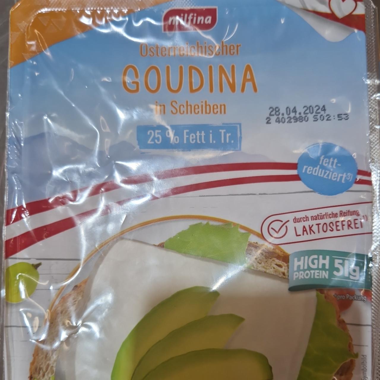 Fotografie - Goudina 25% Fett Milfina