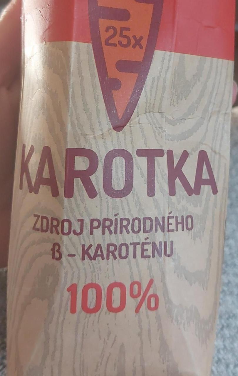 Fotografie - Cold Press 100% Karotka Rio