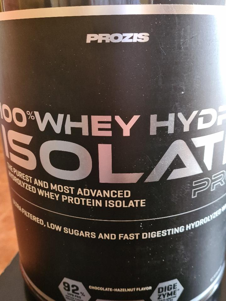 Fotografie - 100% Whey Hydro Isolate Pro Chocolate-Hazelnut