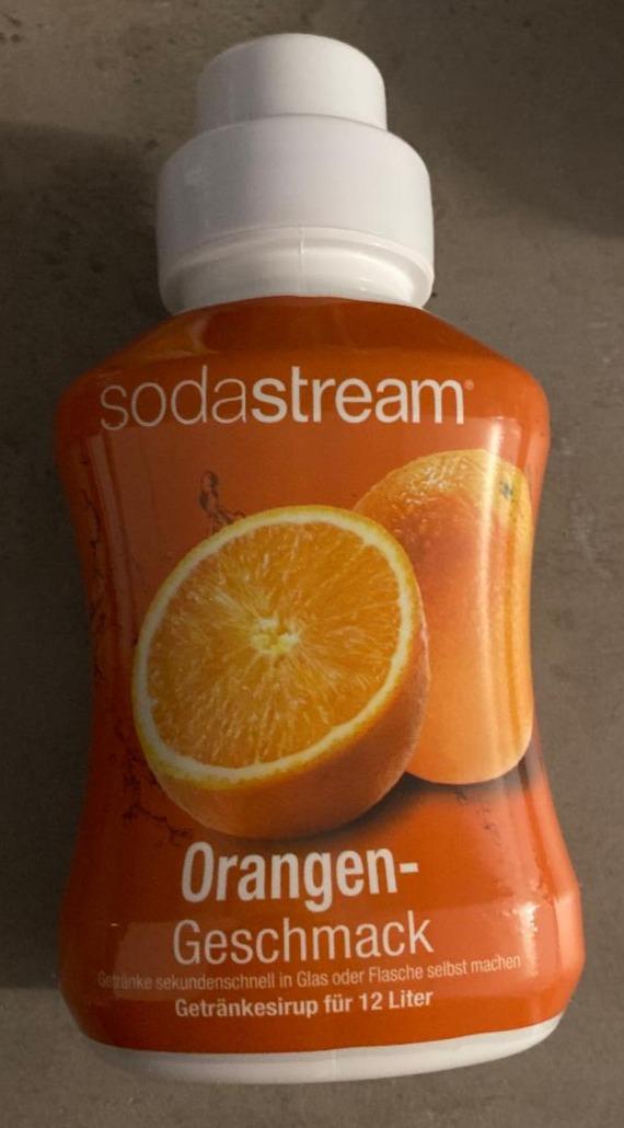 Fotografie - Orangen-Geschmack Sodastream
