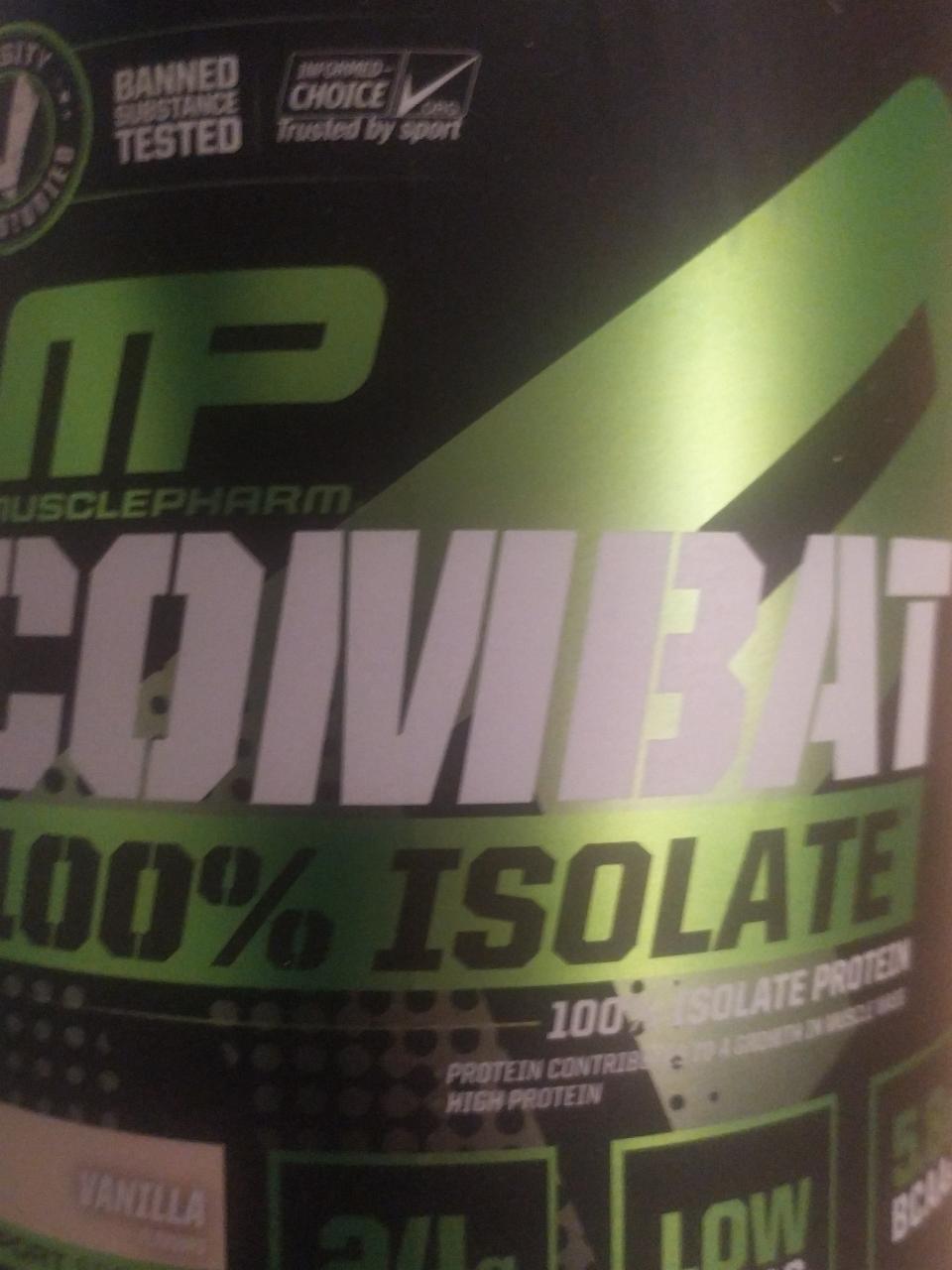 Fotografie - Combat 100% Isolate protein Vanilla