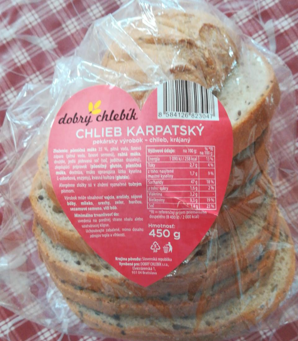 Fotografie - Chlieb karpatský dobrý chlebík 