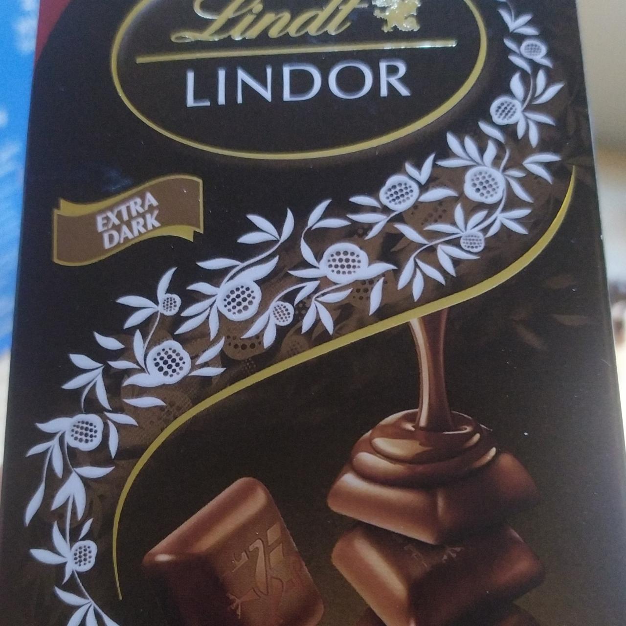 Fotografie - Lindor Extra Dark Lindt