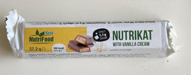 Fotografie - Nutrikat with vanilla cream