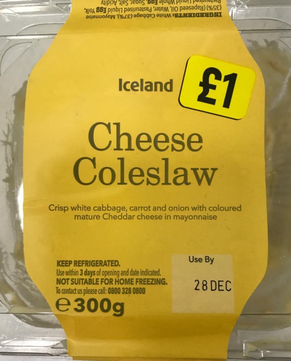 Fotografie - cheese coleslaw iceland