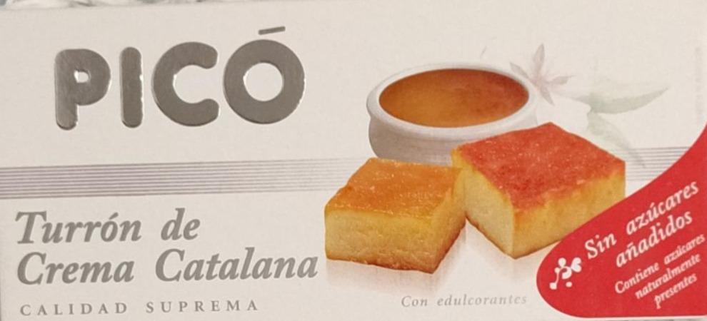 Fotografie - Turrón de Crema catalana Picó