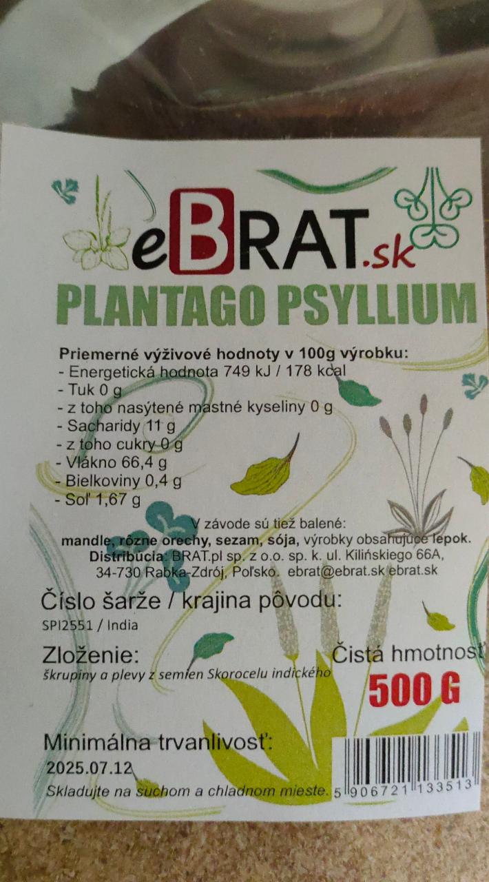 Fotografie - Plantago Psyllium eBrat.sk
