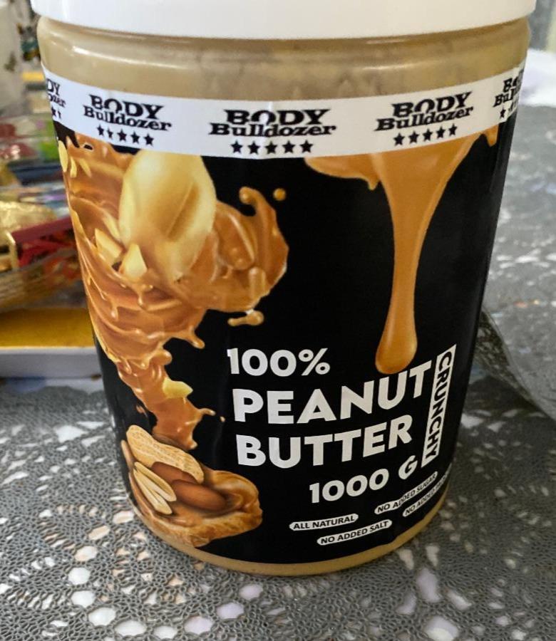 Fotografie - Peanut butter 100% Crunchy BodyBulldozer