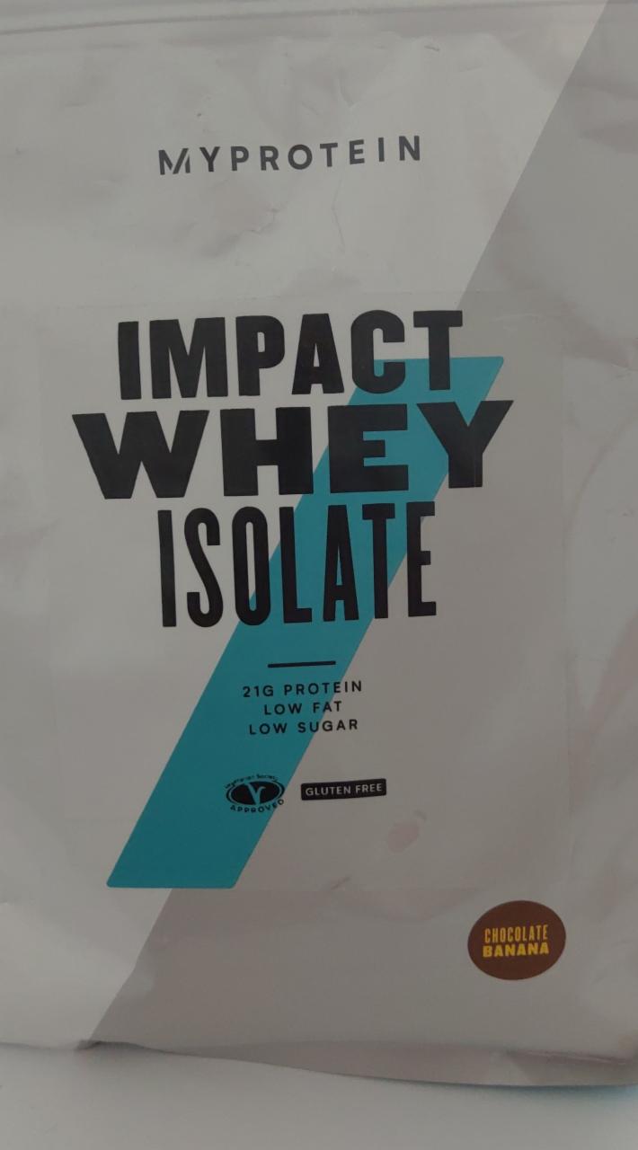 Fotografie - impact whey isolate Myprotein