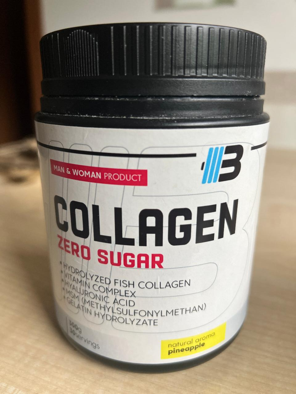 Fotografie - Collagen Zero sugar Pineapple Body Nutrition