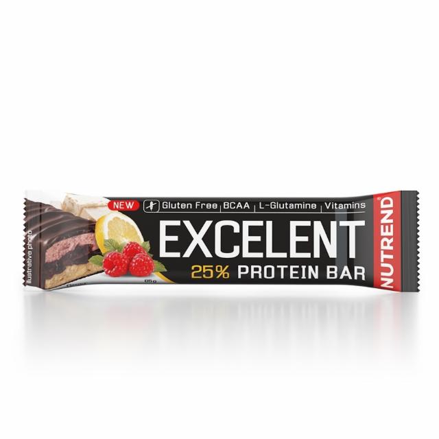 Fotografie - Excelent 25% protein bar Lemon-Curd Cheese-Raspberry Nutrend