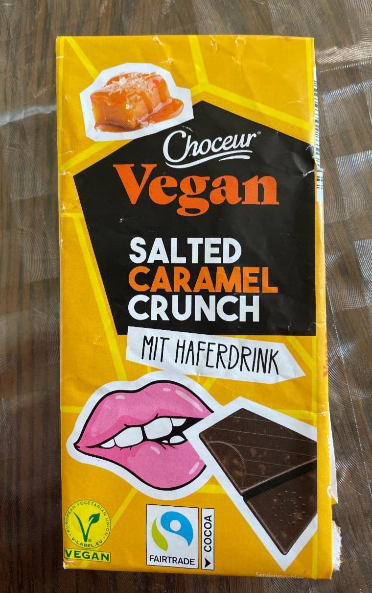Fotografie - Vegan Salted caramel crunch mit haferdrink Choceur