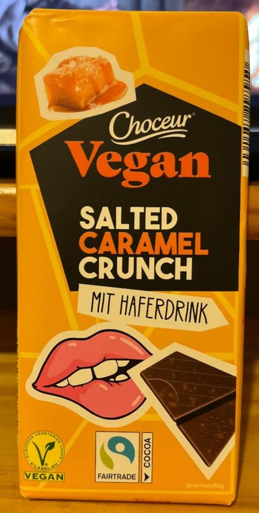 Fotografie - Vegan Salted caramel crunch mit haferdrink Choceur