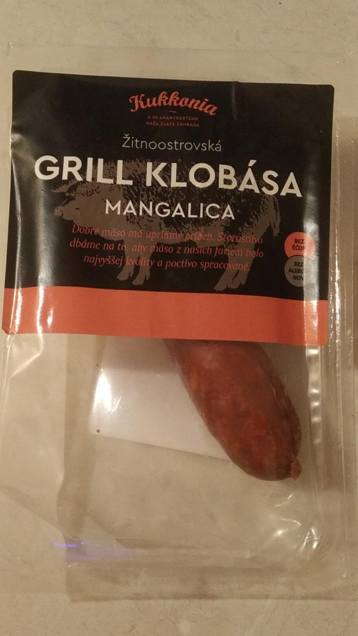 Fotografie - Grill klobása mangalica Kukkonia