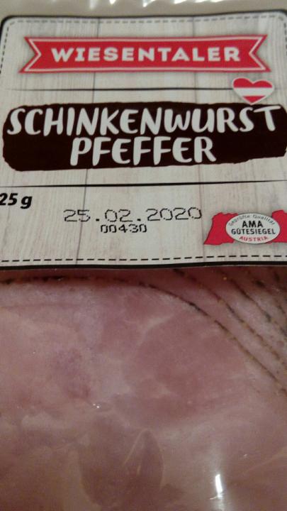 Fotografie - wiesentaler schinkenwurst