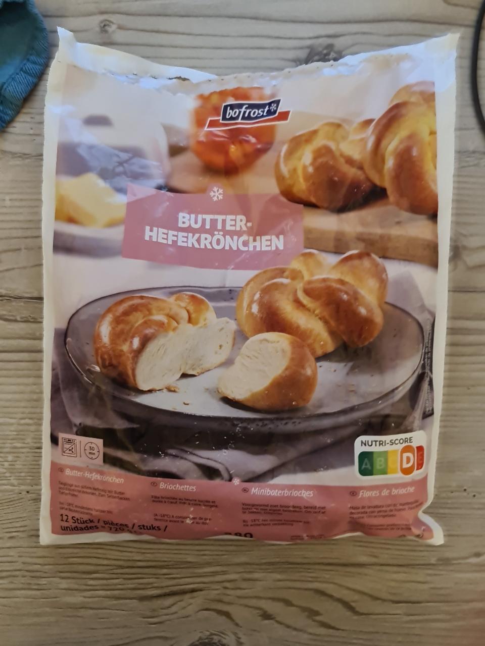 Fotografie - Butter Hefekrönchen