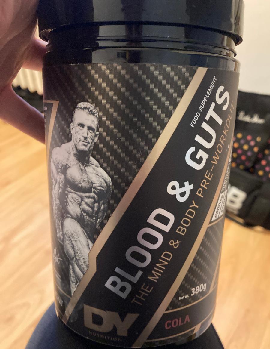 Fotografie - Blood & Guts Cola DY Nutrition