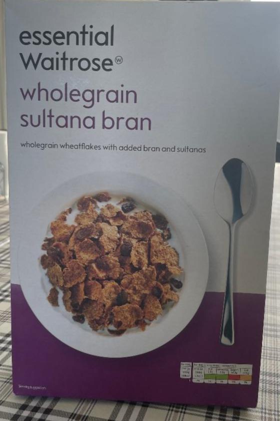 Fotografie - wholegrain sultana bran