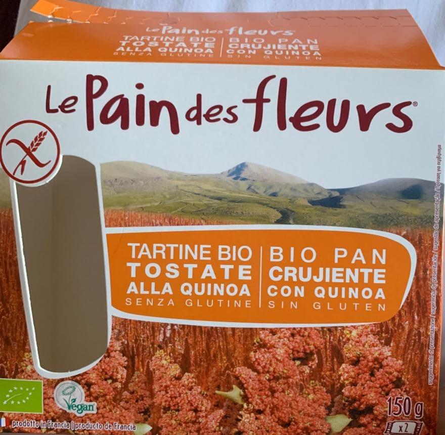 Fotografie - Tartine bio tostate alla quinoa Le Pain des fleurs