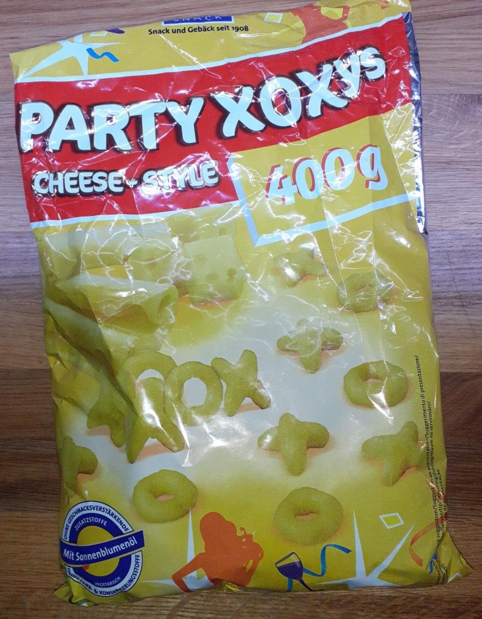 Fotografie - Party Xoxys Cheese-Style XOX Snack