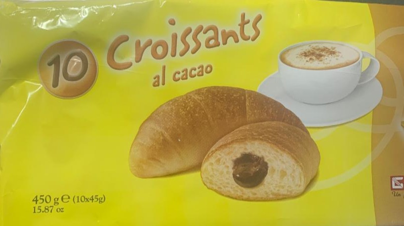 Fotografie - Croissants al cacao