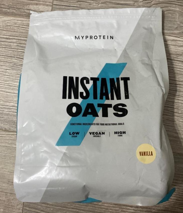 Fotografie - Instant Oats Vanilla Myprotein