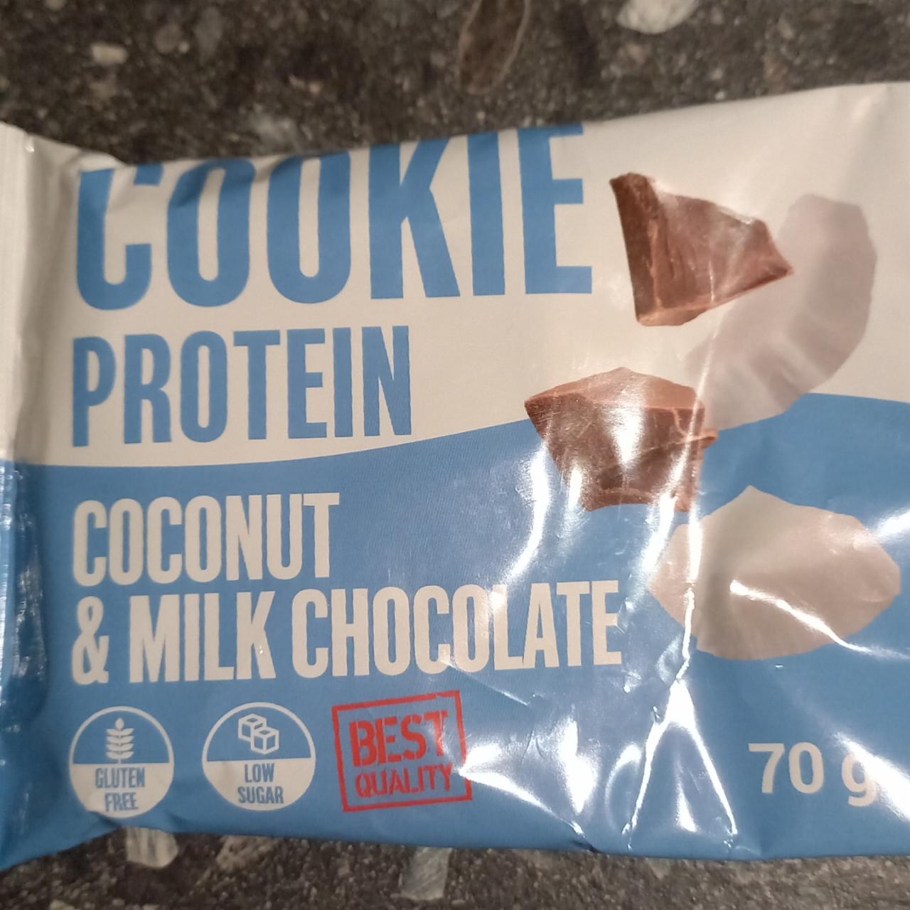Fotografie - Cookie protein coconut & milk chocolate Descanti