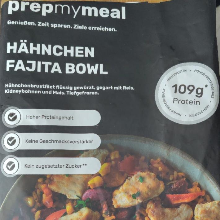 Fotografie - Hähnchen Fajita Bowl prepmymeal