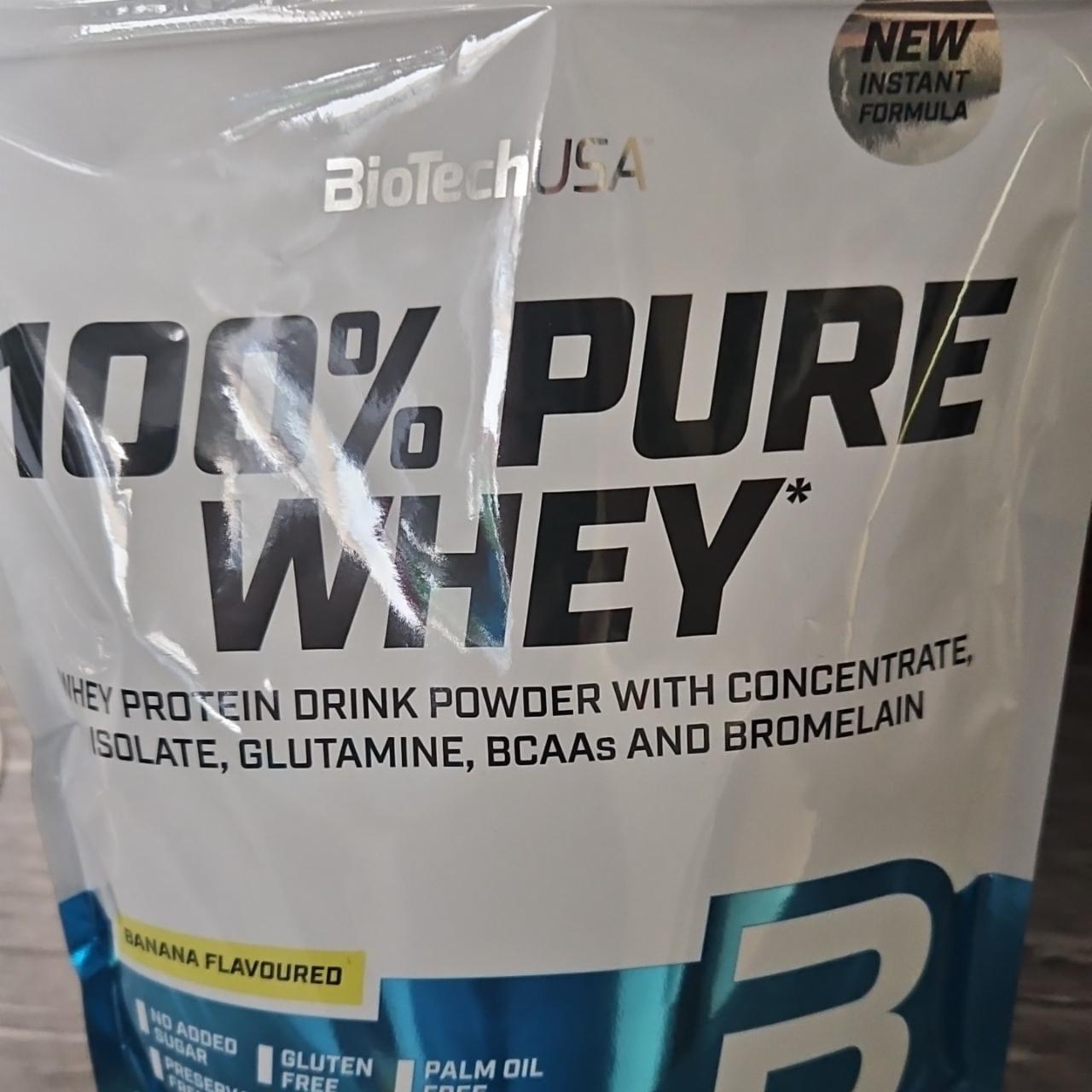 Fotografie - BioTech USA 100% pure whey banana