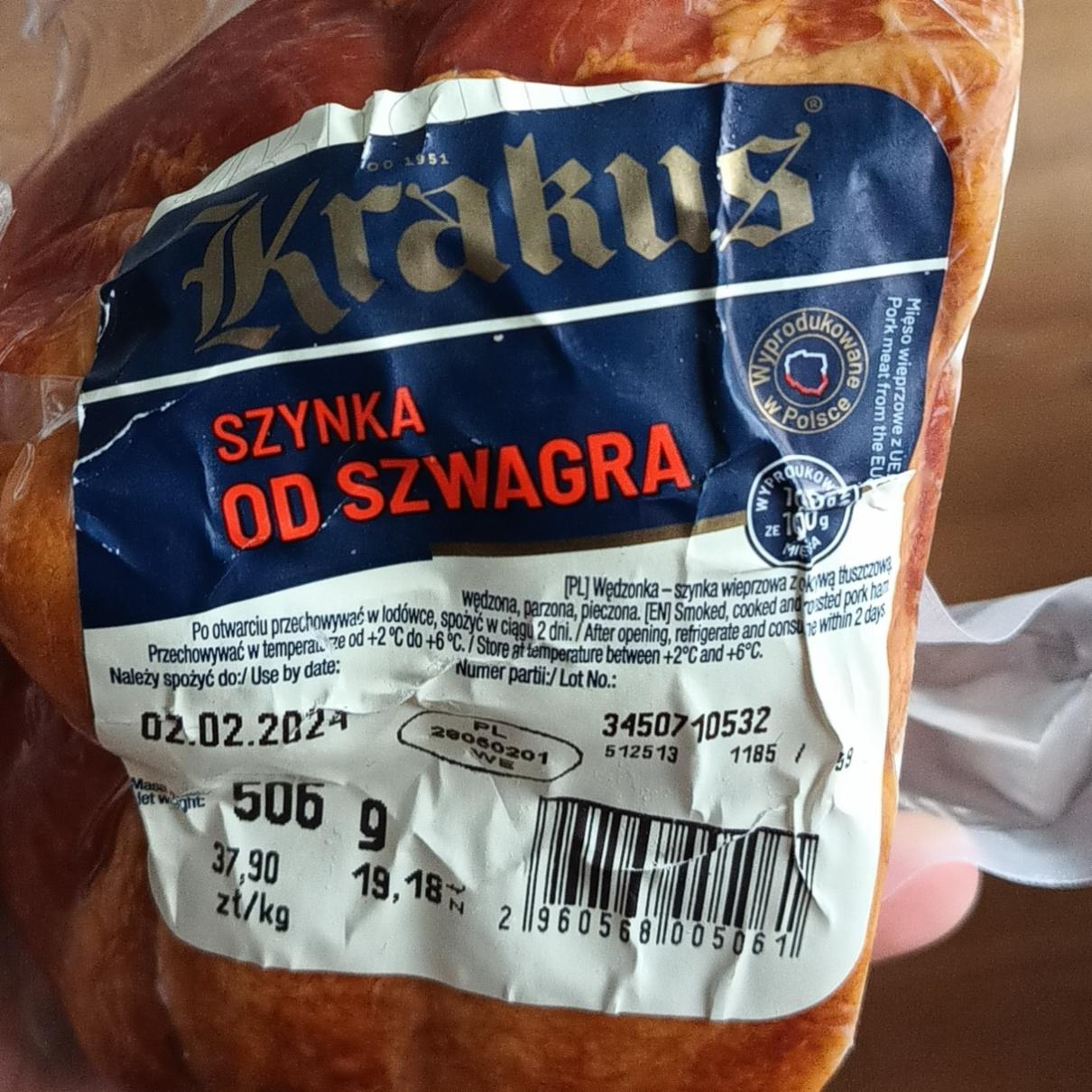 Fotografie - Szynka od Szwagra Krakus