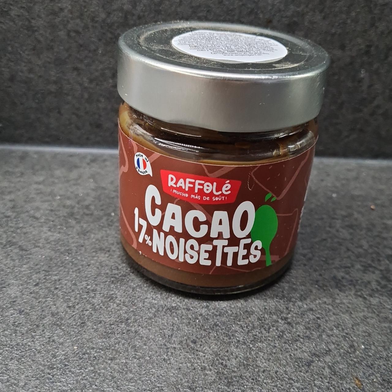 Fotografie - Cacao 17% Noisettes Raffolé