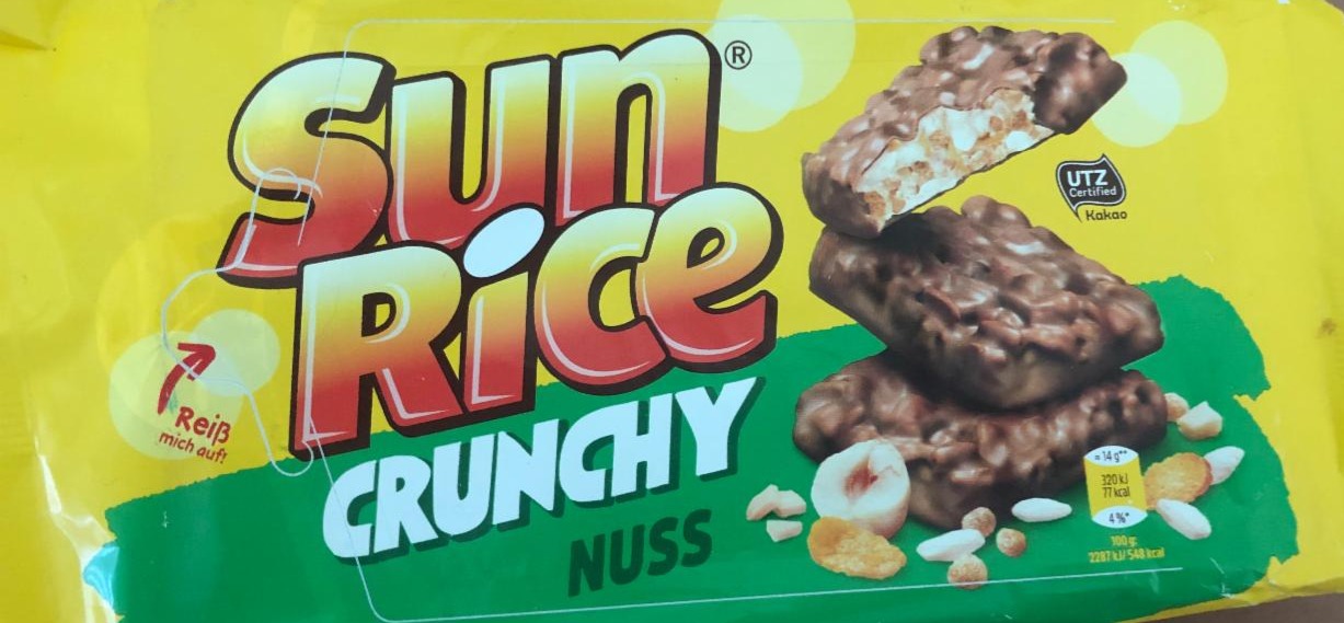 Fotografie - sun rice crunchy nuss 